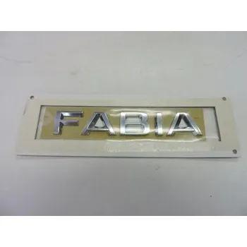 Příslušenství karosérie Nápis FABIA, ORIGINAL 5j6853687AA, pro FABIA, IV. VE. Typové číslo: 5j6853687AA,5j6853687AA,5j6853687AA 2ZZ