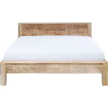 Postel KARE Design Postel z masivu Puro High 180x200cm