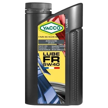 Motorový olej YACCO Lube FR 5W-40, 1L