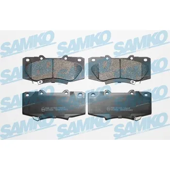 Brzdová destička Sada brzdových destiček, kotoučová brzda SAMKO 5SP1682