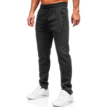 Antracitové pánské teplákové kalhoty Bolf JX6601 - 2XL