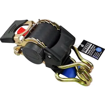 Upínací popruh STROXX Upínací popruh s ráčnou 50 mm, automatické navíjení, délka 4 m