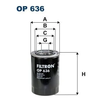 Olejový filtr Olejový filtr FILTRON OP 636