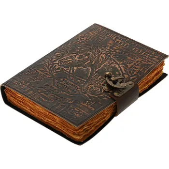 Karnevalový kostým Leather Journals Zápisník s koženým obalem s vyraženým koněm a nápisem Gallop to Greatness