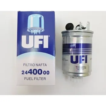 Palivový filtr Filtr nafty FELICIA 1,9D, UFI 2440000, pro FELICIE, I.. Typové číslo: 118945117,118945117,118945117, 6N0127401R, 6N0127401B, 6N0127401C, 2440000