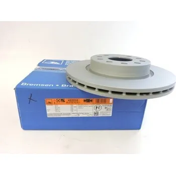 Brzdový kotouč Kotouč přední OCTAVIA II., ATE 422210, pro YETI, II.. Typové číslo: 123430216,123430216,123430216, 1K0615301AC, 1K0615301AK, 1K0615301S, 422210