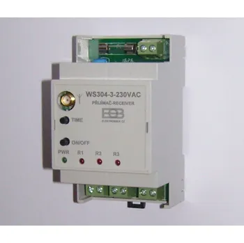 WS304-3 230VAC Tří-kanálový přijímač