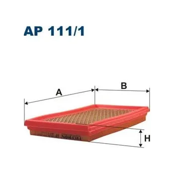 Vzduchový filtr Vzduchový filtr FILTRON AP 111/1