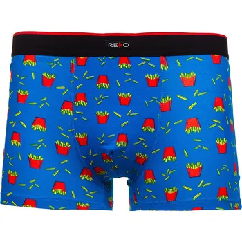 Boxerky Modré pánské boxerky Bolf 1BE745 - 3XL
