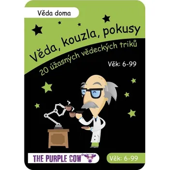 Desková hra The Purple Cow VĚDA, KOUZLA, POKUSY - Věda doma