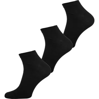 Pánské ponožky Černé pánské nízké ponožky Bolf N3101-3P 3 PACK - 40-42