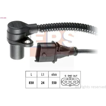 Kliková hřídel Generátor impulsů, klikový hřídel EPS 1.953.266