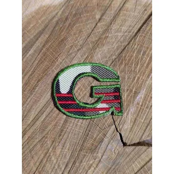 Nášivka Aplikace maskáčová písmeno G