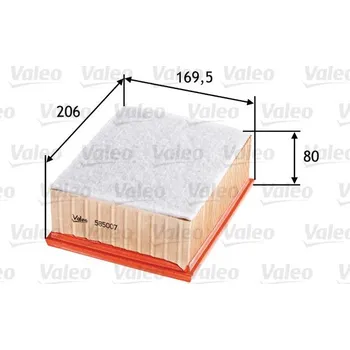 Vzduchový filtr Vzduchový filtr VALEO 585007