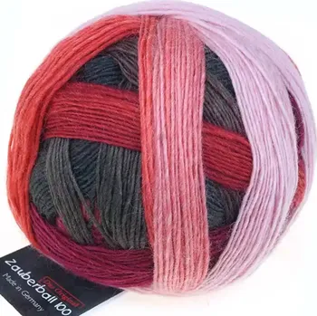 Příze Schoppel Wolle Zauberball®100 2305 Red to Go (Zauberball 100 2305 Red to Go)