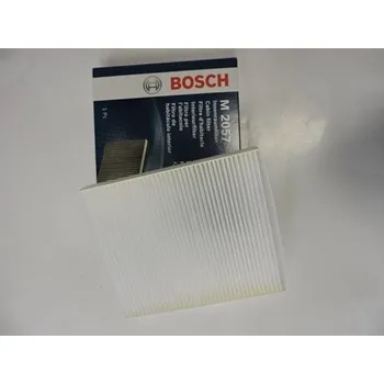 Kabinový filtr Filtr pylový FABIA, BOSCH M2057, pro ROOMSTER, 5J. Typové číslo: 1987432057,1987432057,1987432057 , M2057 , 12294621 , 6Q0820367B, CU2545