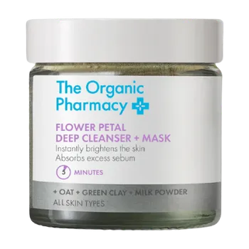 Pleťová maska The Organic Pharmacy Flower Petal hloubkově čistící maska