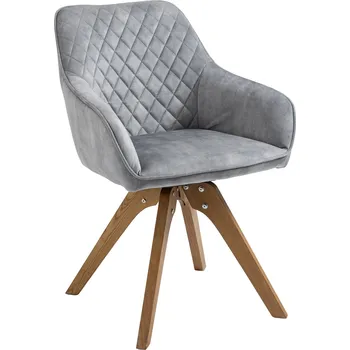 Jídelní židle VELES světle šedá