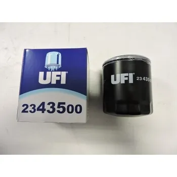 Olejový filtr Filtr oleje FELICIA 1,3, UFI 2343500, pro STARŠÍ TYPY, FAVORIT. Typové číslo: 118094104,118094104,118094104, 047115561F, 047198561F, 114094100, 114094101, 115094100, 194094100, 2343500