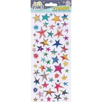samolepka WEST DESIGN Samolepky Hvězdy funky