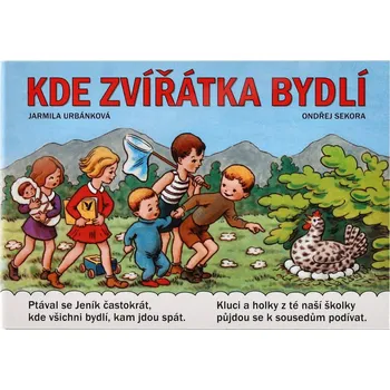 Leporelo Leporelo Kde zvířátka bydlí Ondřej Sekora dětská knížka