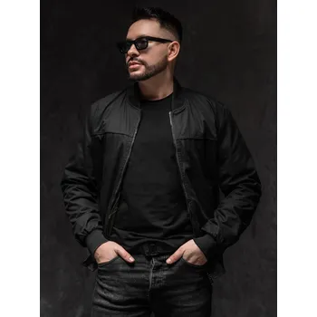 Černá pánská přechodová oboustranná bunda bomber Bolf 84M3005A1 - M