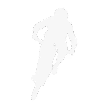 Polep vozidla SAMOLEPKA Cyklista 004 pravá (09 - bílá) NA AUTO, NÁLEPKA, FÓLIE, POLEP, TUNING, VLASTNÍ TEXT, TISK, AUTOSAMOLEPKY.cz, POLEPY, OBRÁZEK, LOGO, SAMOLEPKY