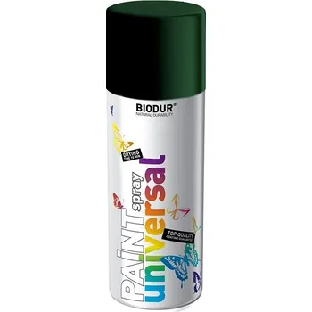 Barva ve spreji Biodur Email Olivová zelenošedá RAL 6006 400 ml