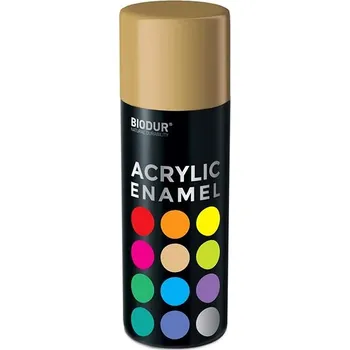 Barva ve spreji Biodur Akrylový email ve spreji - béžová 400 ml/RAL 1001