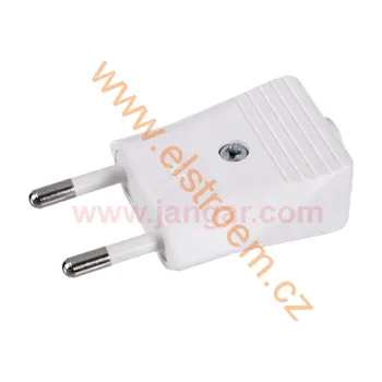 Elektrická zásuvka Jangar vidlice bílá 1624 250V