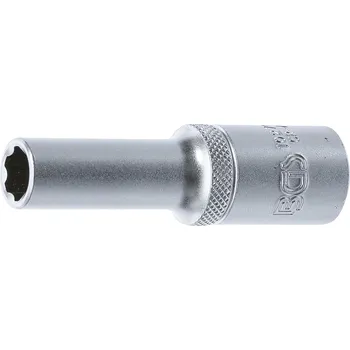 Gola sada BGS 10270, Nástrčná hlavice Super Lock, prodloužená | 12,5 mm (1/2") | 10 mm