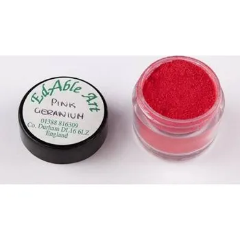 Potravinářské barvivo Prachová barva Pink Geranium - Edable Art