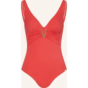 Dámské plavky Charmline Dámské Tvarující Plavky Uni, červená, 46F