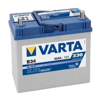 Autobaterie VARTA BLUE dynamic 12V, 45Ah, 330A, B34