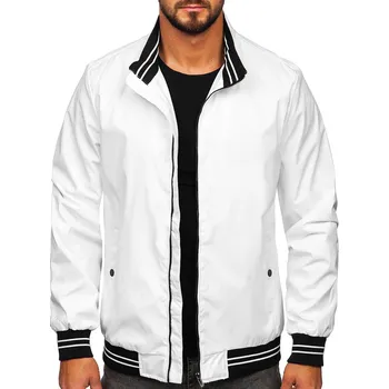 Bílá pánská přechodová bunda Bolf 7345 - 2XL