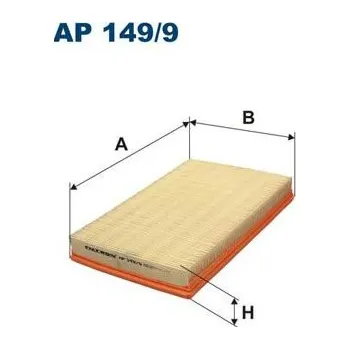 Vzduchový filtr Vzduchový filtr FILTRON AP 149/9