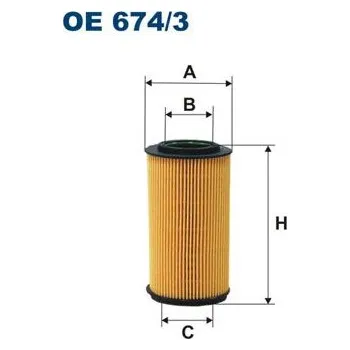 Olejový filtr Olejový filtr FILTRON OE 674/3