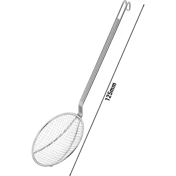 Naběračka G.Gastro Lžíce na hranolky - nerezová ocel - 14 cm