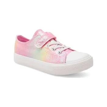 Dívčí tenisky Plátěnky Nelli Blu CF2420-8 Barevná 33