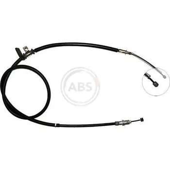 Lanko parkovací brzdy Tažné lanko, parkovací brzda A.B.S. K14857