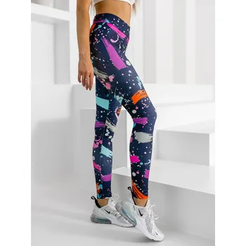 Dámské legíny Vícebarevné legíny dámské Bolf 20973 - S