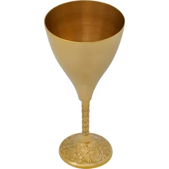 Karnevalový kostým House of Warfare Středověký rytířský pohár 200ml z mosazného masivu