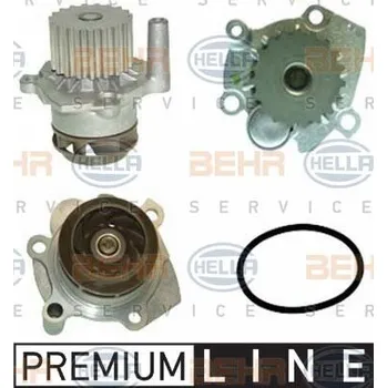 Vodní pumpa motoru Čerpadlo vodní OCTAVIA 1,9 TDI 77 kw, HELLA BEHR 8MP 376 800-021, pro SUPERB, II. 3T. Typové číslo: 8MP376800021,8MP376800021,8MP376800021, 045121011H, 045121011F, 506700