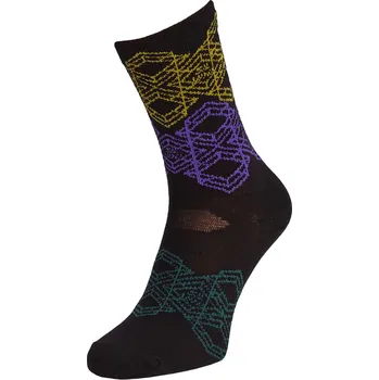 Pánské ponožky Silvini cyklo ponožky Dogana UA1643 black-plum Velikost: 42-44