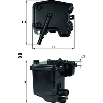 Palivový filtr Palivový filtr KNECHT KL 431D