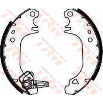 Brzdová čelist Sada brzdových čelistí TRW GS8322