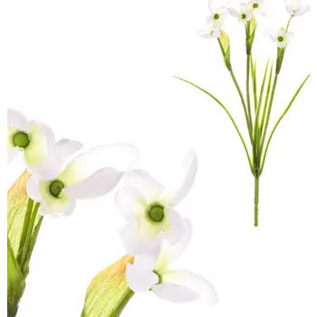 umělá květina Umělé sněženky 31 cm