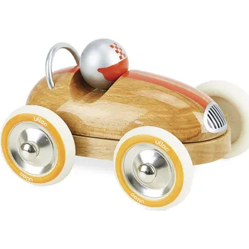 Výuková hračka Vilac Dřevěné auto Roadster vintage přírodní