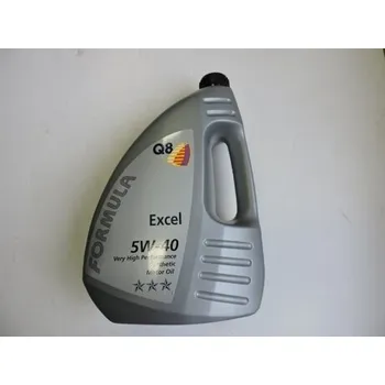 Motorový olej Olej FORMULA Q8 EXCEL 5W-40 4L, pro STARŠÍ TYPY, Zahraniční vozy. Typové číslo: 190049032,190049032,190049032