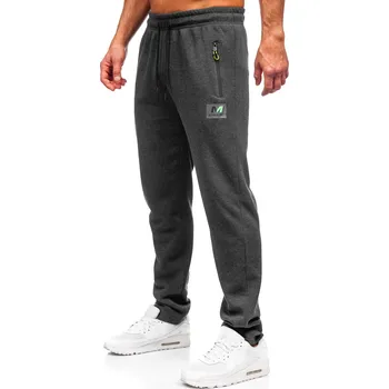 Pánská móda Grafitové pánské teplákové kalhoty Bolf JX6282 - 2XL